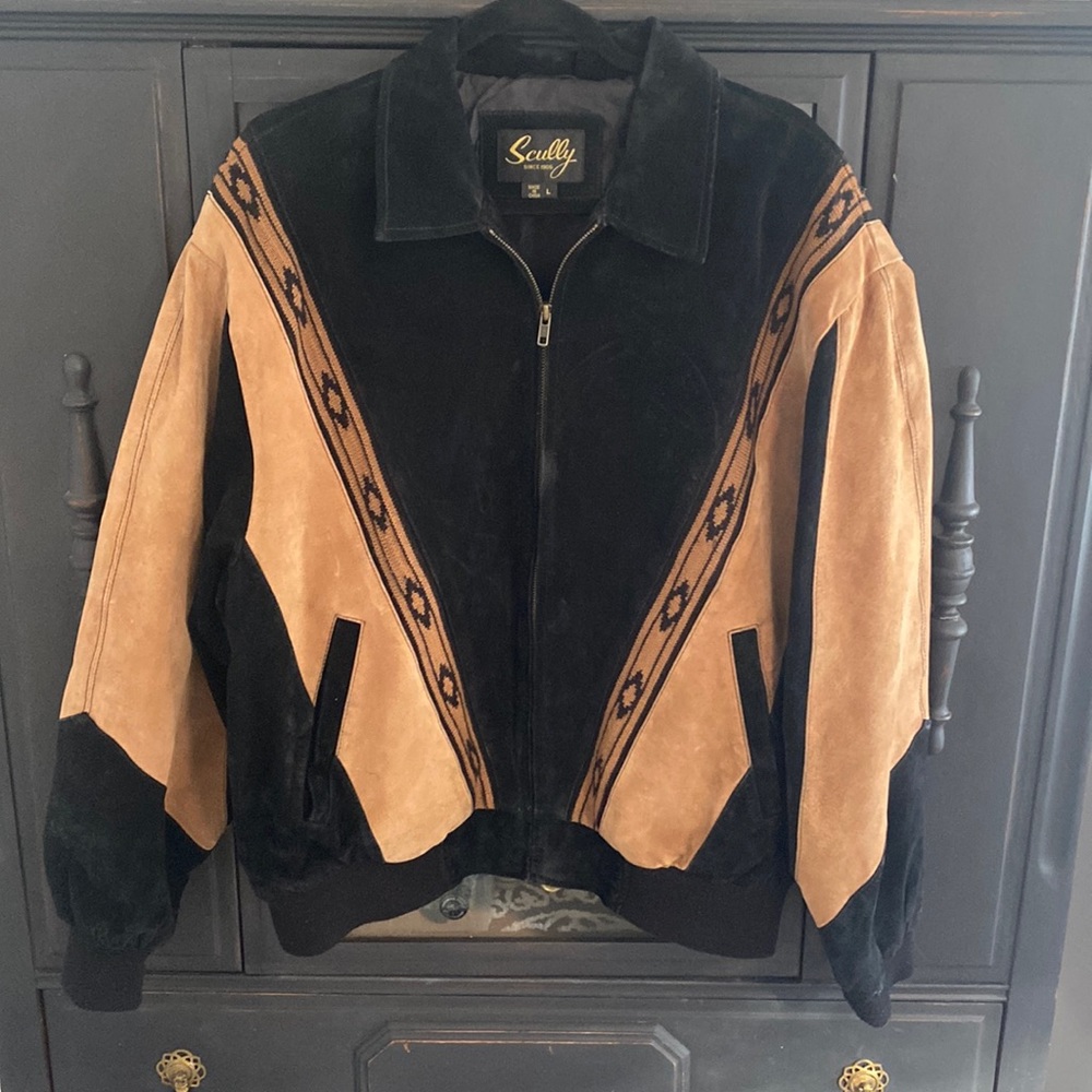 LIKE NEW! Scully Western Company Jacket. Genuine Leather